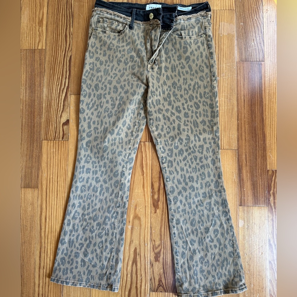 Frame Le Crop Mini Boot Jeans size 31